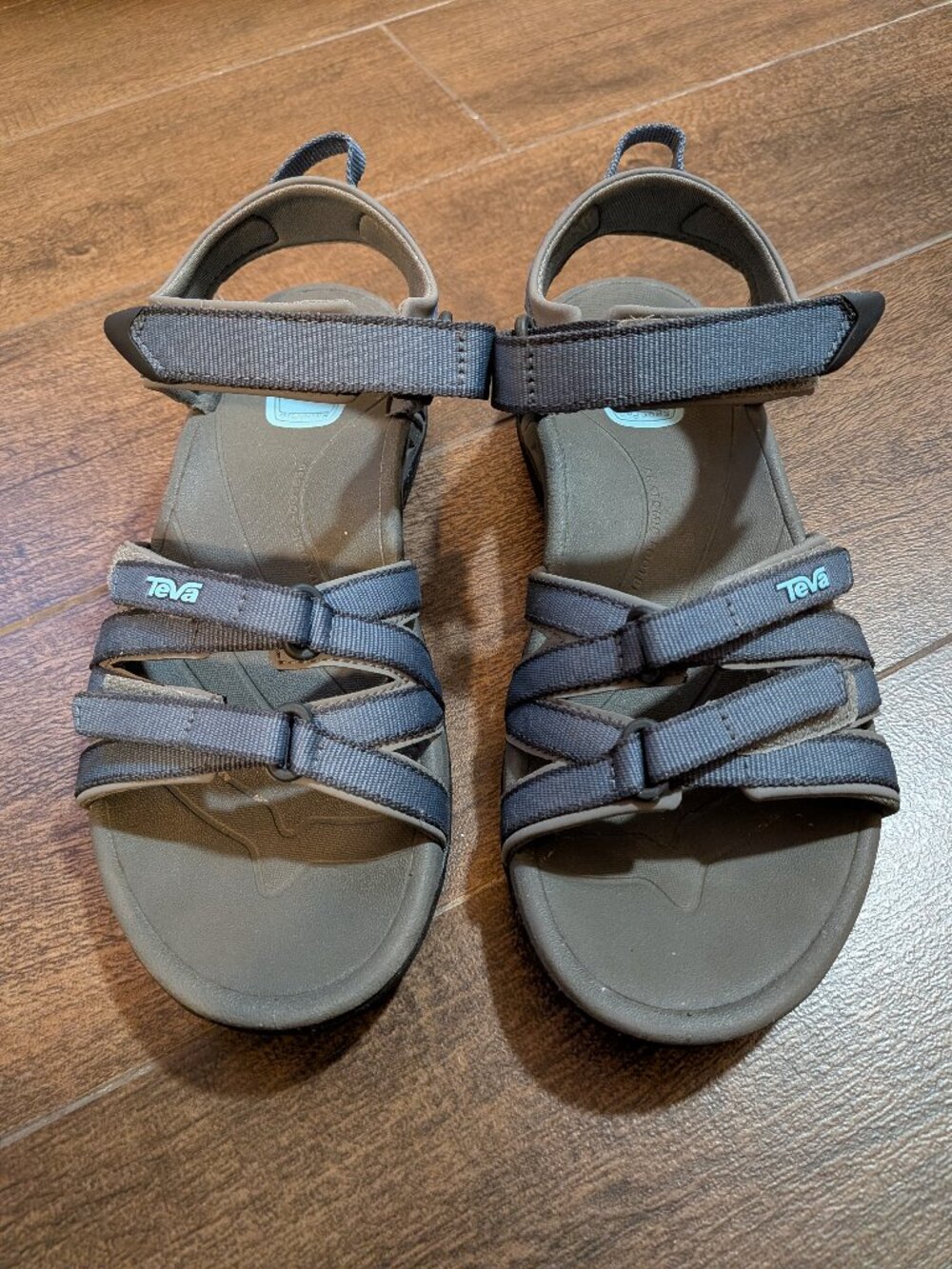 Women's TEVA Tirra Sandals in Blue/Grey- Size 7